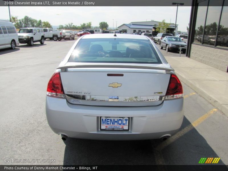 Silver Ice Metallic / Ebony 2009 Chevrolet Impala LTZ