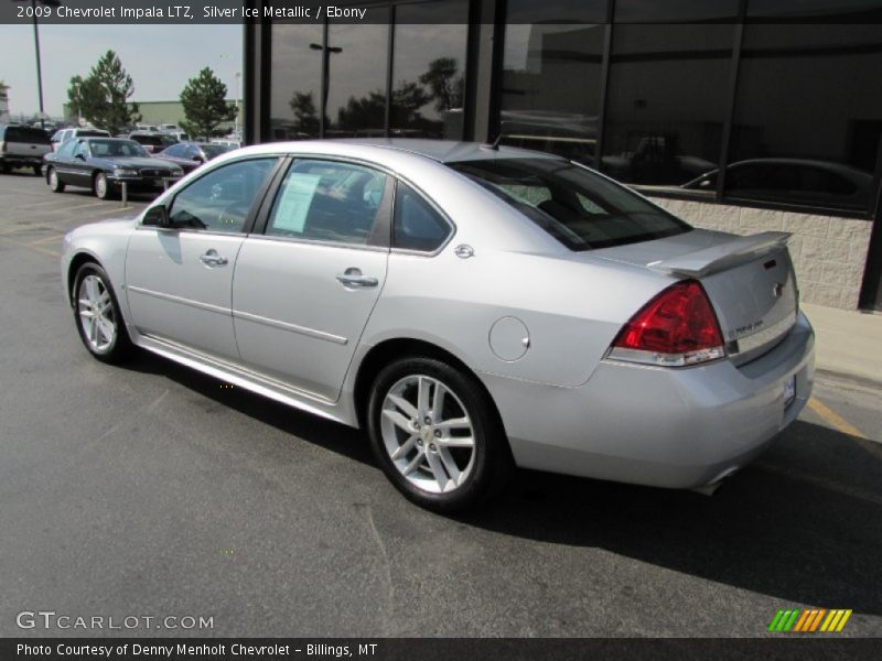 Silver Ice Metallic / Ebony 2009 Chevrolet Impala LTZ