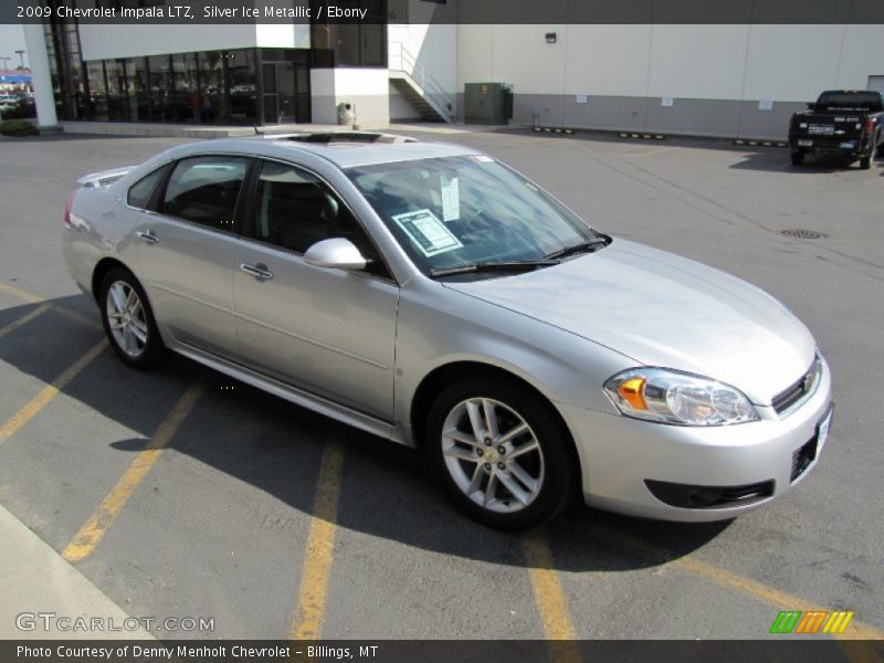 Silver Ice Metallic / Ebony 2009 Chevrolet Impala LTZ