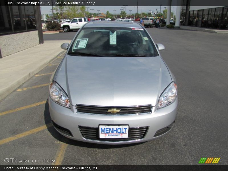 Silver Ice Metallic / Ebony 2009 Chevrolet Impala LTZ