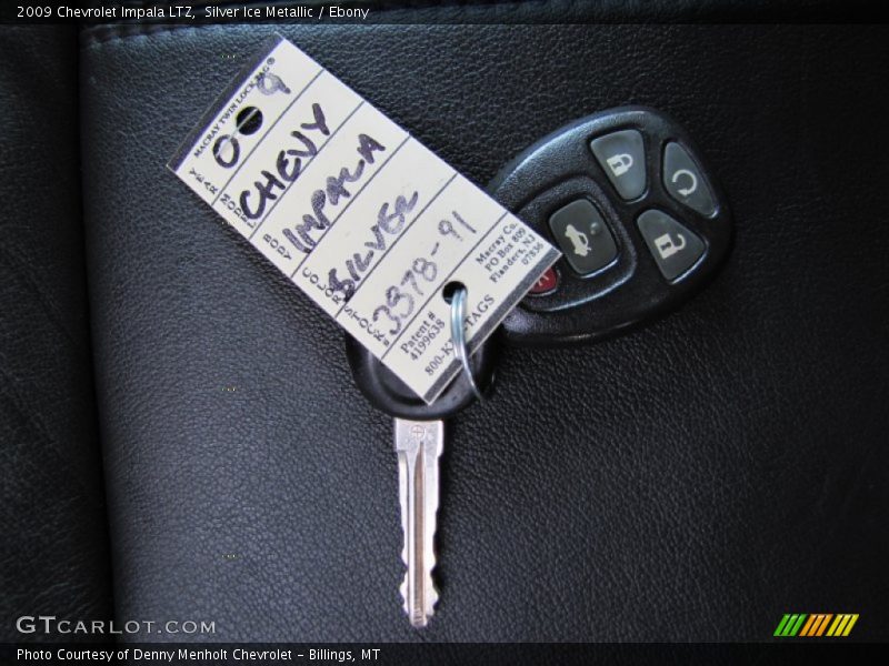 Silver Ice Metallic / Ebony 2009 Chevrolet Impala LTZ