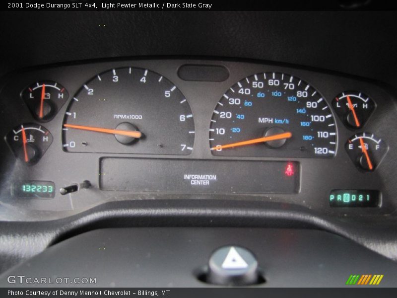  2001 Durango SLT 4x4 SLT 4x4 Gauges