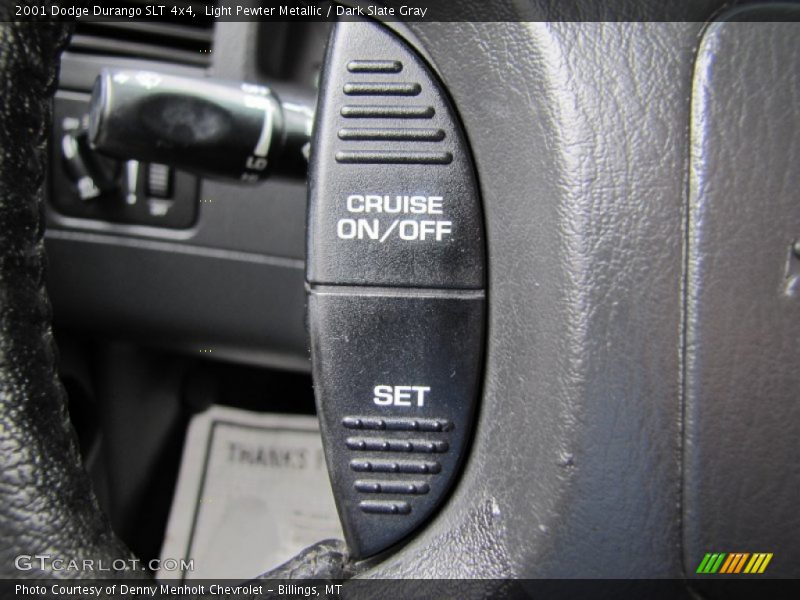 Light Pewter Metallic / Dark Slate Gray 2001 Dodge Durango SLT 4x4