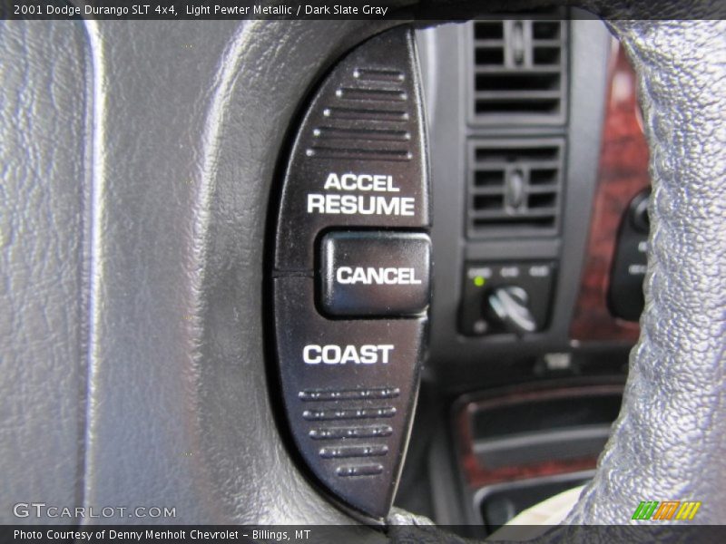 Light Pewter Metallic / Dark Slate Gray 2001 Dodge Durango SLT 4x4