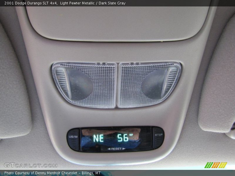 Light Pewter Metallic / Dark Slate Gray 2001 Dodge Durango SLT 4x4