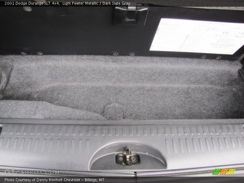 Light Pewter Metallic / Dark Slate Gray 2001 Dodge Durango SLT 4x4
