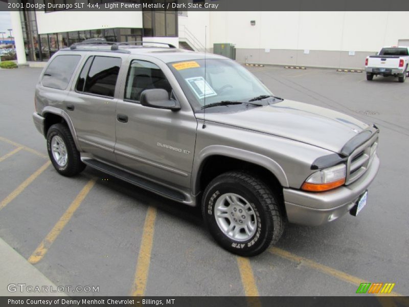 Light Pewter Metallic / Dark Slate Gray 2001 Dodge Durango SLT 4x4