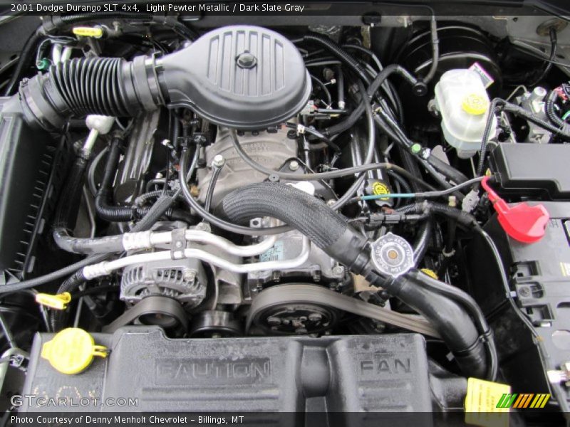  2001 Durango SLT 4x4 Engine - 5.9 Liter OHV 16-Valve V8