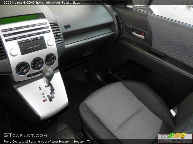 Whitewater Pearl / Black 2006 Mazda MAZDA5 Sport