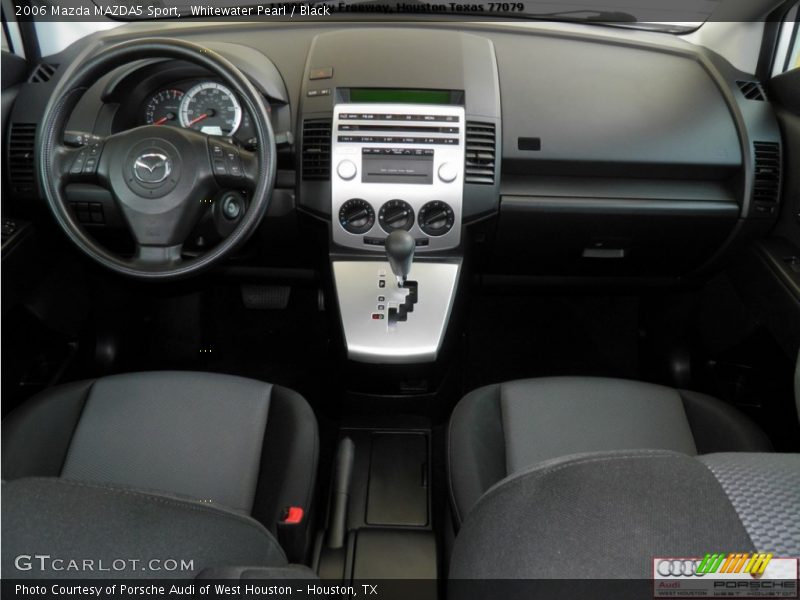 Whitewater Pearl / Black 2006 Mazda MAZDA5 Sport