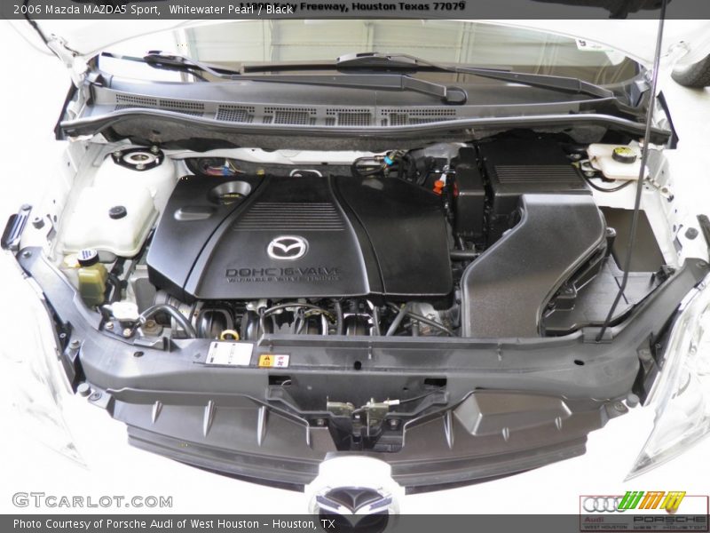Whitewater Pearl / Black 2006 Mazda MAZDA5 Sport