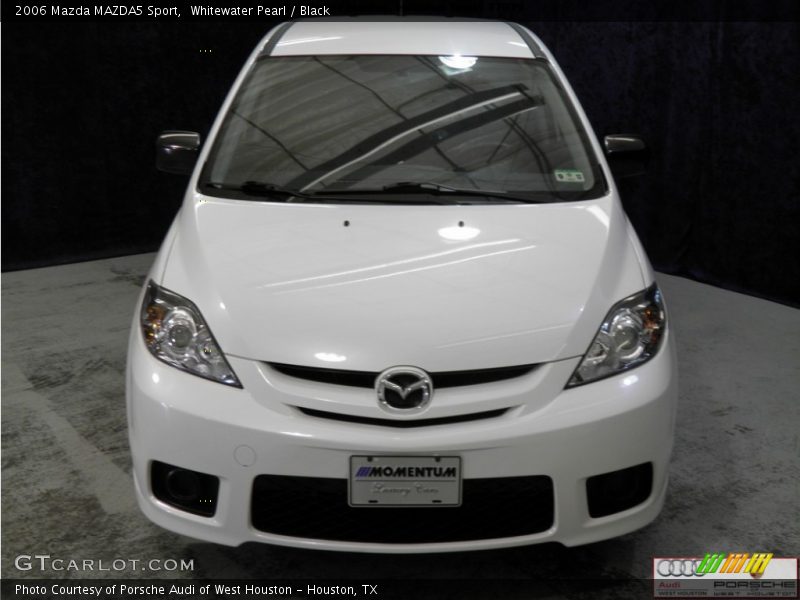 Whitewater Pearl / Black 2006 Mazda MAZDA5 Sport