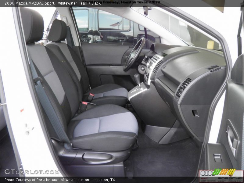 Whitewater Pearl / Black 2006 Mazda MAZDA5 Sport