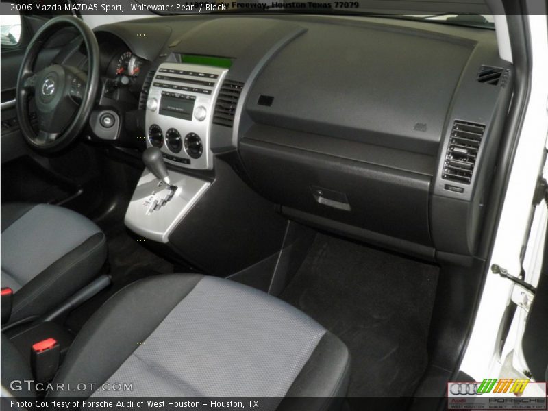 Whitewater Pearl / Black 2006 Mazda MAZDA5 Sport