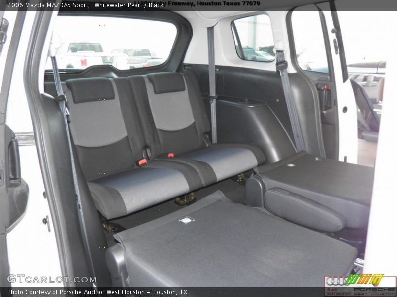 Whitewater Pearl / Black 2006 Mazda MAZDA5 Sport