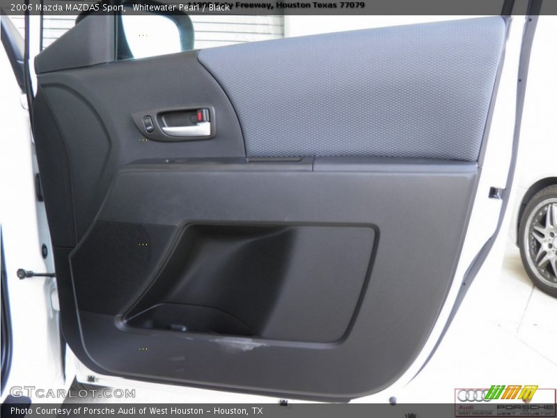 Whitewater Pearl / Black 2006 Mazda MAZDA5 Sport