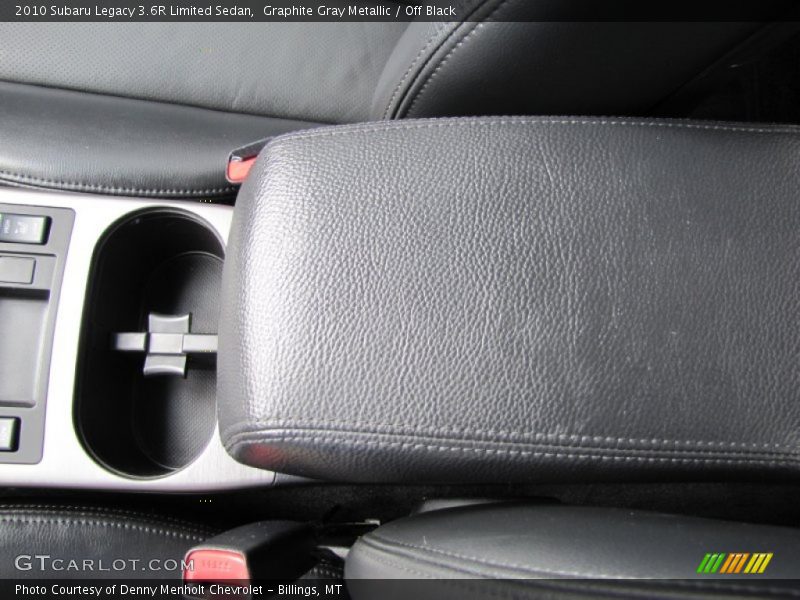 Graphite Gray Metallic / Off Black 2010 Subaru Legacy 3.6R Limited Sedan