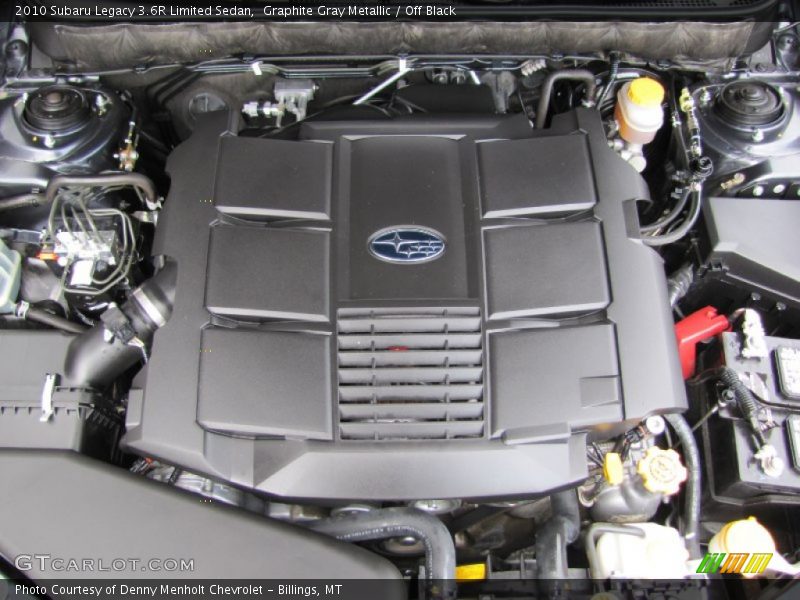  2010 Legacy 3.6R Limited Sedan Engine - 3.6 Liter DOHC 24-Valve VVT Flat 6 Cylinder