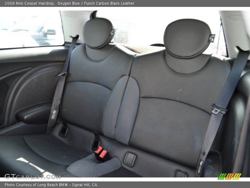 Oxygen Blue / Punch Carbon Black Leather 2009 Mini Cooper Hardtop