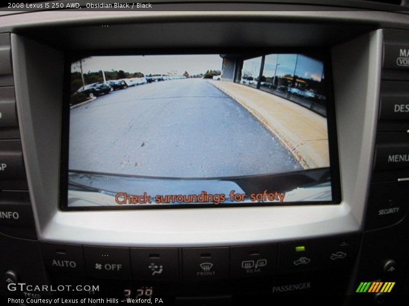 Obsidian Black / Black 2008 Lexus IS 250 AWD