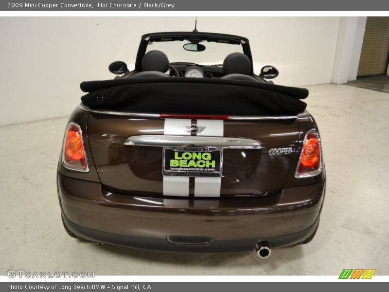 Hot Chocolate / Black/Grey 2009 Mini Cooper Convertible