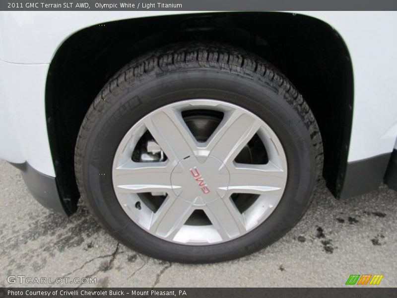 Olympic White / Light Titanium 2011 GMC Terrain SLT AWD