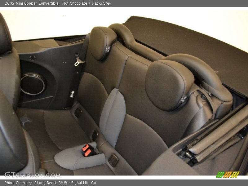 Hot Chocolate / Black/Grey 2009 Mini Cooper Convertible