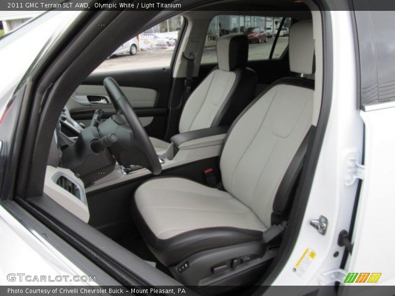 2011 Terrain SLT AWD Light Titanium Interior