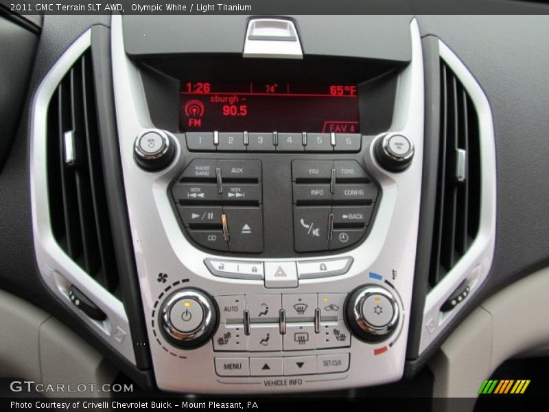 Controls of 2011 Terrain SLT AWD