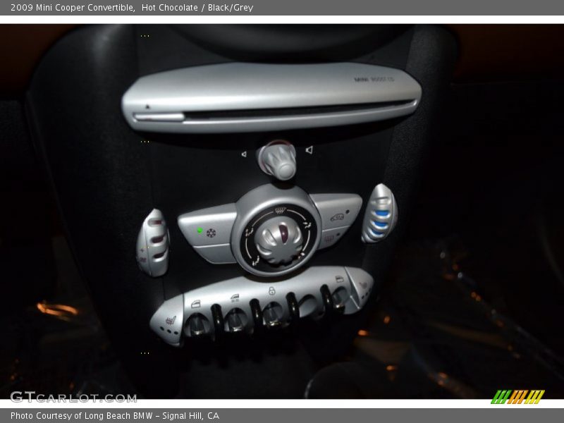 Hot Chocolate / Black/Grey 2009 Mini Cooper Convertible