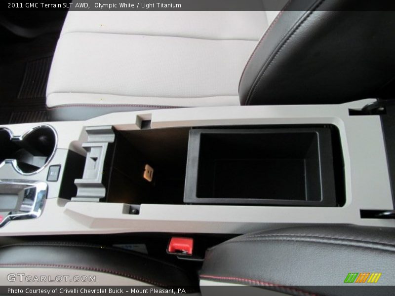 Olympic White / Light Titanium 2011 GMC Terrain SLT AWD