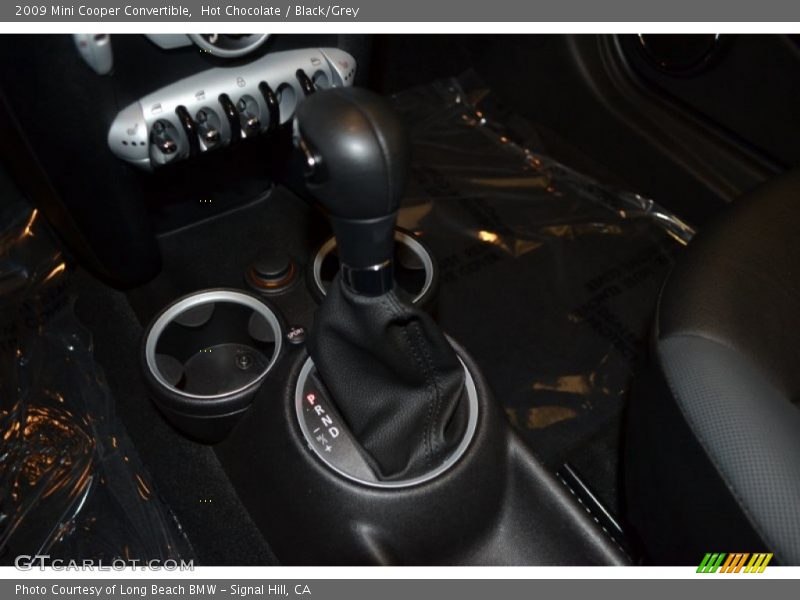 Hot Chocolate / Black/Grey 2009 Mini Cooper Convertible