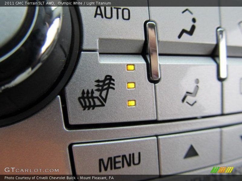 Controls of 2011 Terrain SLT AWD