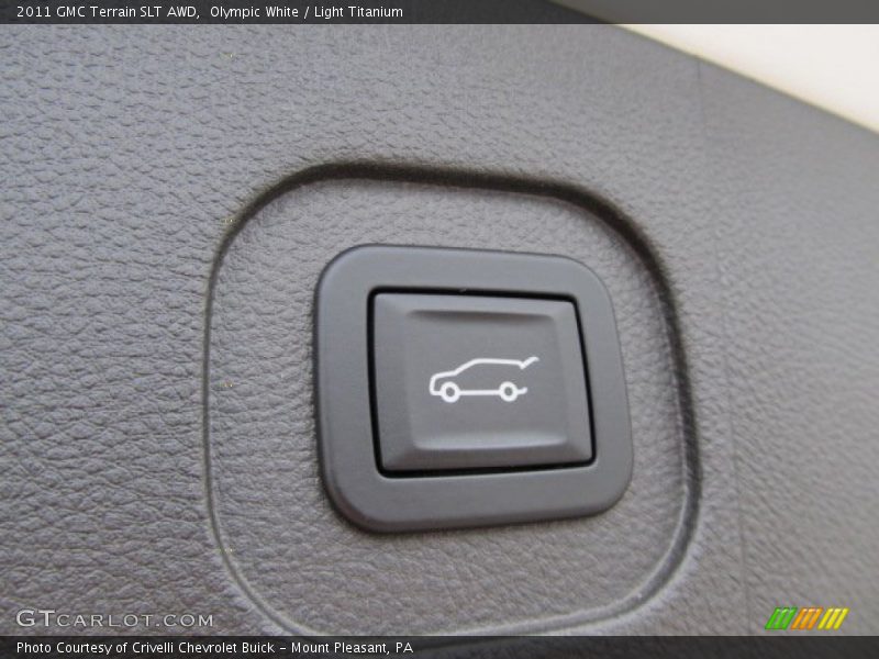 Olympic White / Light Titanium 2011 GMC Terrain SLT AWD