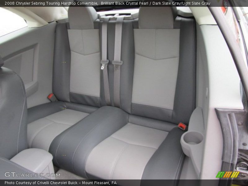  2008 Sebring Touring Hardtop Convertible Dark Slate Gray/Light Slate Gray Interior