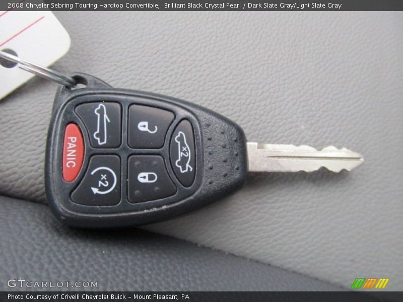 Keys of 2008 Sebring Touring Hardtop Convertible