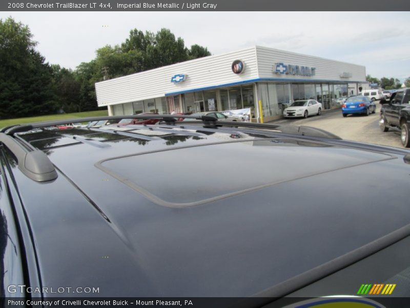 Imperial Blue Metallic / Light Gray 2008 Chevrolet TrailBlazer LT 4x4
