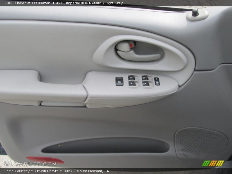 Imperial Blue Metallic / Light Gray 2008 Chevrolet TrailBlazer LT 4x4
