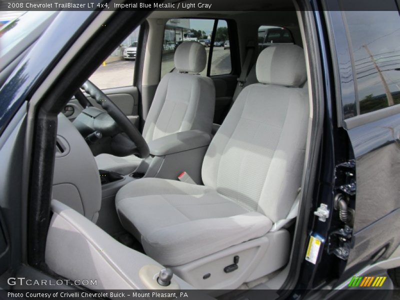 Imperial Blue Metallic / Light Gray 2008 Chevrolet TrailBlazer LT 4x4
