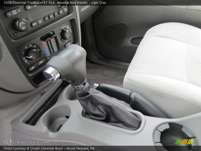 Imperial Blue Metallic / Light Gray 2008 Chevrolet TrailBlazer LT 4x4