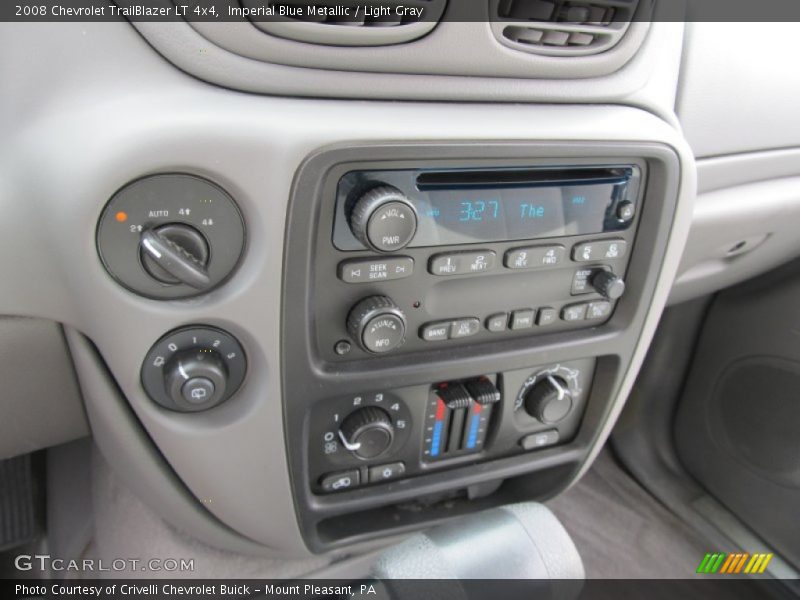 Imperial Blue Metallic / Light Gray 2008 Chevrolet TrailBlazer LT 4x4
