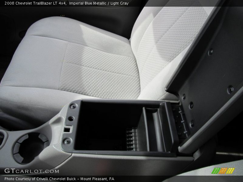 Imperial Blue Metallic / Light Gray 2008 Chevrolet TrailBlazer LT 4x4