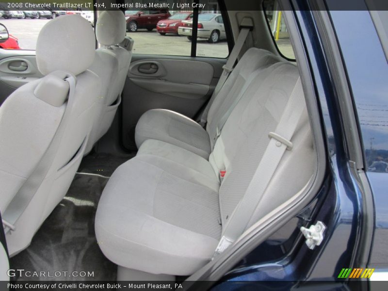 Imperial Blue Metallic / Light Gray 2008 Chevrolet TrailBlazer LT 4x4
