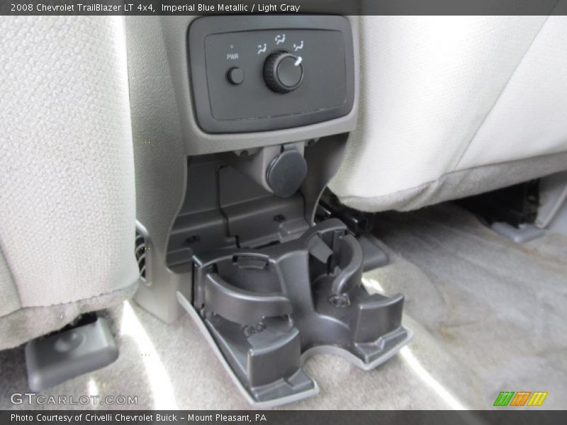 Imperial Blue Metallic / Light Gray 2008 Chevrolet TrailBlazer LT 4x4