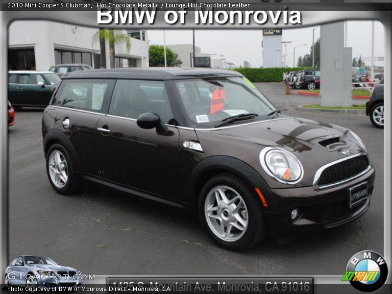 Hot Chocolate Metallic / Lounge Hot Chocolate Leather 2010 Mini Cooper S Clubman