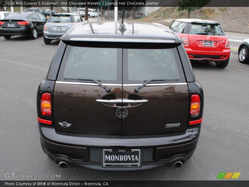 Hot Chocolate Metallic / Lounge Hot Chocolate Leather 2010 Mini Cooper S Clubman