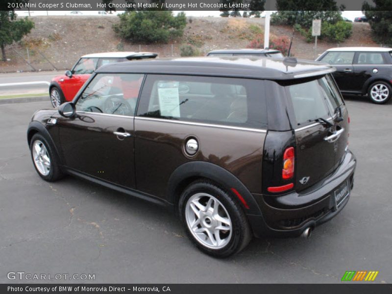Hot Chocolate Metallic / Lounge Hot Chocolate Leather 2010 Mini Cooper S Clubman