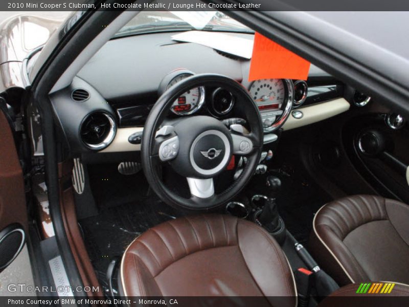 Hot Chocolate Metallic / Lounge Hot Chocolate Leather 2010 Mini Cooper S Clubman