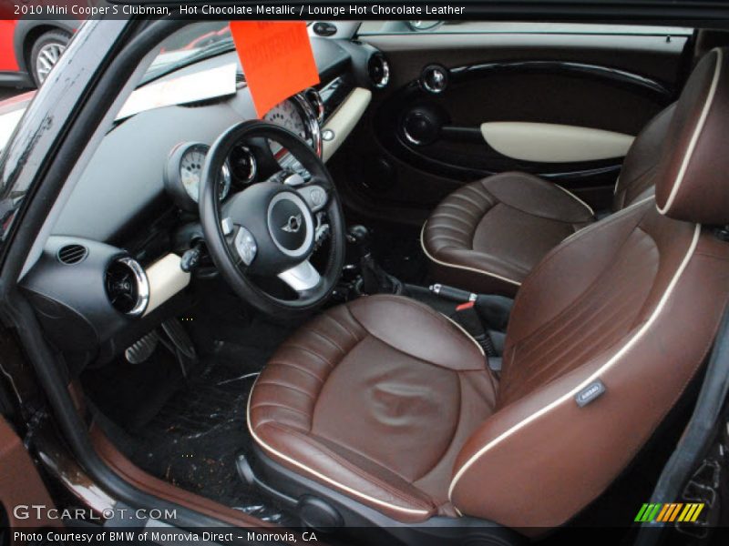 Hot Chocolate Metallic / Lounge Hot Chocolate Leather 2010 Mini Cooper S Clubman