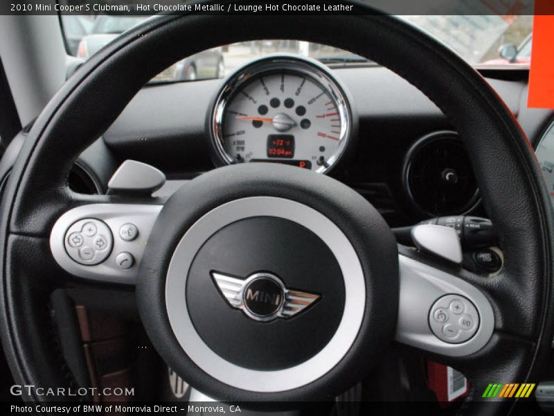 Hot Chocolate Metallic / Lounge Hot Chocolate Leather 2010 Mini Cooper S Clubman